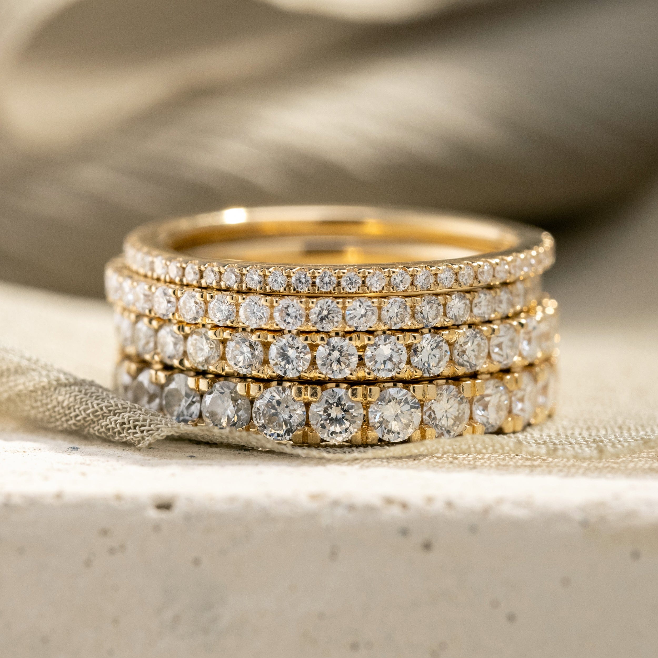 2.0mm Diamond Eternity Band - Valerie Madison